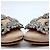 Ballerine in satin Manolo Blahnik Marrone - vista 2