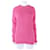 Prada Langarm-Strickpullover Pink  - Ansicht 1