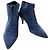 Botines de ante Hermès Azul