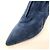 Botines de ante Hermès Azul - vista 5