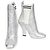 Botines Fendi Plata