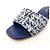 Pantofole Louis Vuitton Blu - vista 5