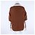 Halbzip-Pullover mit kurzen Ärmeln von Hermès Braun - Ansicht 3