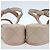 Sandalias de plataforma con cadena Chanel Castaño - vista 3