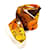 Céline Sciarpa Anello Colore Arancione Marrone  - vista 6