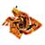 Céline Sciarpa Anello Colore Arancione Marrone  - vista 7