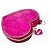 Gucci Portamonete GG in tela rosa a forma di cuore - vista 10