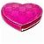 Gucci Portamonete GG in tela rosa a forma di cuore - vista 5