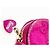 Gucci Portamonete GG in tela rosa a forma di cuore - vista 8
