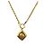 Chanel Pendente Logo in Diamante Collana Lunga Catena Selvaggia D'oro - vista 4