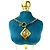 Chanel Pendente Logo in Diamante Collana Lunga Catena Selvaggia D'oro - vista 5