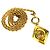 Chanel Pendente Logo in Diamante Collana Lunga Catena Selvaggia D'oro - vista 6