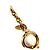 Chanel Pendente Logo in Diamante Collana Lunga Catena Selvaggia D'oro - vista 7
