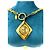 Chanel Pendente Logo in Diamante Collana Lunga Catena Selvaggia D'oro - vista 9