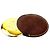 Fendi Custodia per specchio portatile trucco oro marrone - vista 2