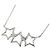 Tiffany & Co Collana Pendente Triplo Stella TIFFANY Argento - vista 2