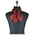 Fendi Sciarpa lunga in chiffon con stampa logo Marrone