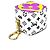 Louis Vuitton Portachiavi Pouch Cube Monogram (Edizione Limitata) Bianco