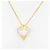 Collana Pendente Cuore Cubico CHRISTIAN DIOR D'oro - vista 5