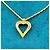 Collana Pendente Cuore Cubico CHRISTIAN DIOR D'oro - vista 6