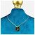 Collana Cubica Logo Circle CD di CHRISTIAN DIOR D'oro - vista 2