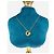 Collana Cubica Logo Circle CD di CHRISTIAN DIOR D'oro - vista 4