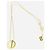 Collana Cubica Logo Circle CD di CHRISTIAN DIOR D'oro - vista 5