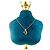 Collar de Péndulo de Doble Línea CHRISTIAN Dior Dorado - vista 3