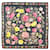 Dior Blumen-Schal Dunkelgrau Braun  - Ansicht 6