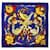 Hermès Sciarpa tahitiana blu cobalto - vista 2