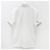 Moncler Polo in cotone piqué a righe con logo per uomo Bianco - vista 2