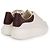 Alexander Mcqueen Sneakers oversize da donna Rosso - vista 8