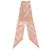 Burberry Schlanke Karosilk-Schal Orange