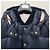 Thom Browne Diagonal Bar Matte Nylon Goose Down Padded Bomber Jacket Navy Blue - view 16