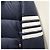 Thom Browne Diagonal Bar Matte Nylon Goose Down Padded Bomber Jacket Navy Blue - view 18