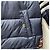 Thom Browne Diagonal Bar Matte Nylon Goose Down Padded Bomber Jacket Navy Blue - view 19