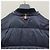Thom Browne Diagonal Bar Matte Nylon Goose Down Padded Bomber Jacket Navy Blue - view 21