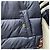 Thom Browne Diagonal Bar Matte Nylon Goose Down Padded Bomber Jacket Navy Blue - view 7