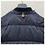 Thom Browne Diagonal Bar Matte Nylon Goose Down Padded Bomber Jacket Navy Blue - view 9