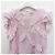 Isabel Marant Blusa de Voile de Algodón con Volantes Rosa Claro - vista 3