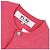 Comme Des Garcons Rosa Cardigan mit rotem Doppelherz-Patch Pink - Ansicht 5