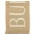 Burberry Sciarpa in lana con logo Marrone