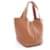 Burberry Sciarpa in lana con logo Marrone - vista 2