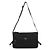 Prada Grande borsa a spalla in Re-Nylon e pelle Saffiano Nero