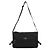 Prada Grande borsa a spalla in Re-Nylon e pelle Saffiano Nero - vista 4