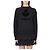 Isabel Marant Leinen Langarm-T-Shirt Schwarz