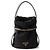 Prada Piccola Borsa Nera Mini in Pelle Nappa e Nylon Nero
