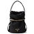 Prada Piccola Borsa Nera Mini in Pelle Nappa e Nylon Nero - vista 4