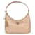 Prada Borsa Mini in Nylon Rieditata Marrone