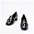 Prada Mocasines de charol con logo en triángulo Negro - vista 5